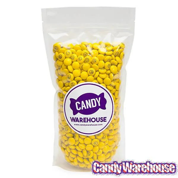 Candy Coated Milk Chocolate Drops - Emojis: 2LB Bag