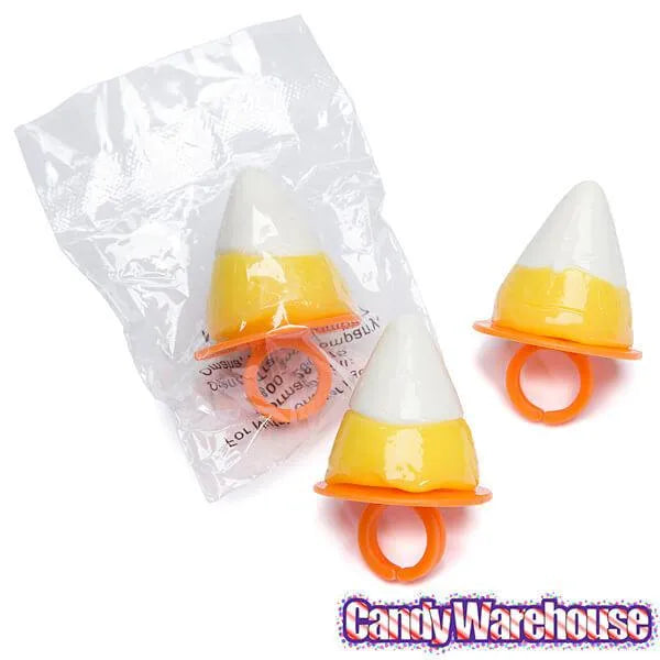 Candy Corn Ring Suckers: 12-Piece Box