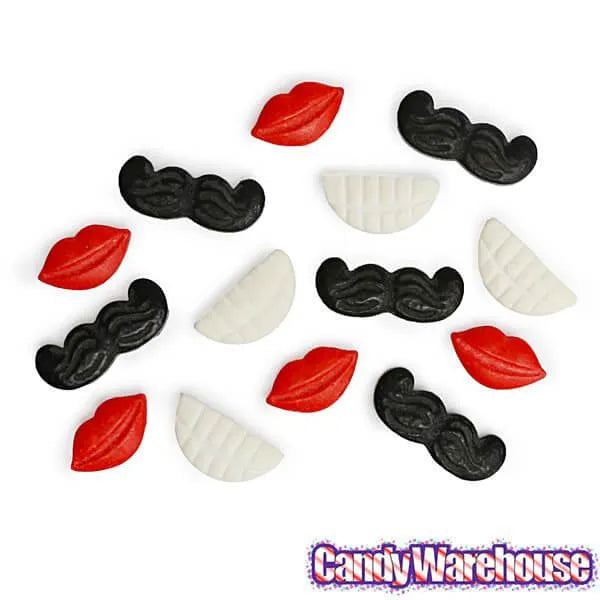 Candy Decorating Kit - Mustache, Lips and Teeth: 3.9-Ounce Set