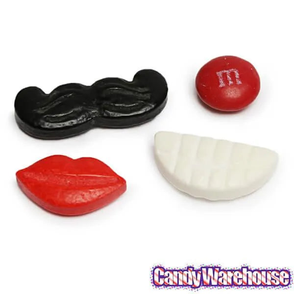 Candy Decorating Kit - Mustache, Lips and Teeth: 3.9-Ounce Set