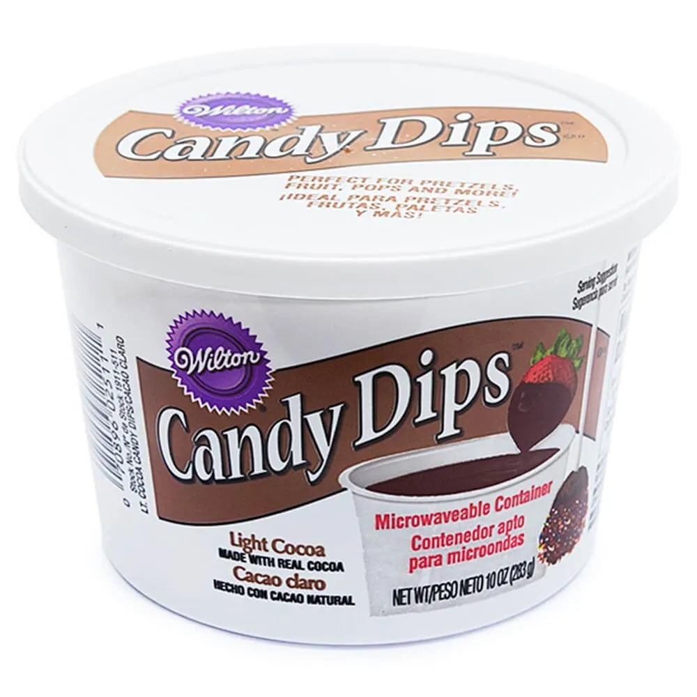 Candy Dips - Light Cocoa: 10-Ounce Tub