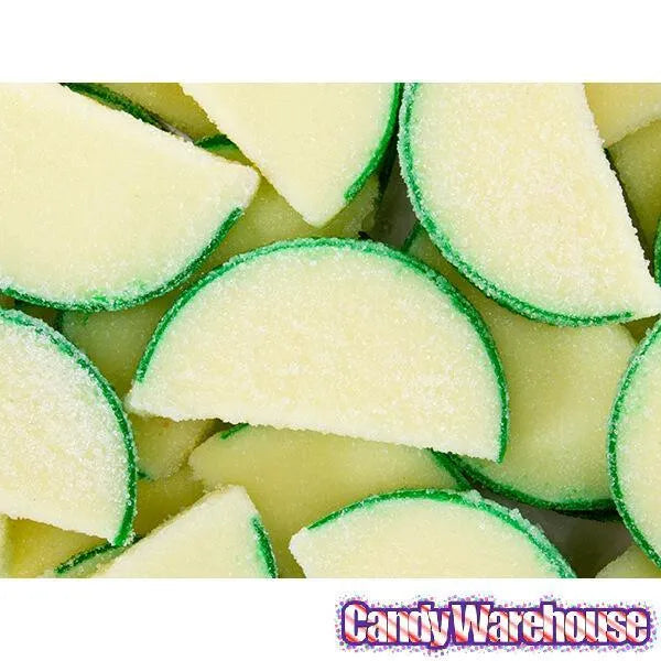 Candy Fruit Jell Slices - Pear: 5LB Box