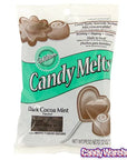 Candy Melts - Dark Cocoa Mint: 12-Ounce Bag