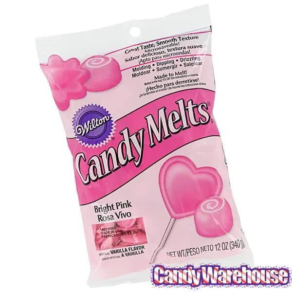 Candy Melts - Hot Pink: 12-Ounce Bag