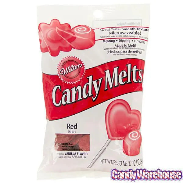 Candy Melts - Red: 12-Ounce Bag