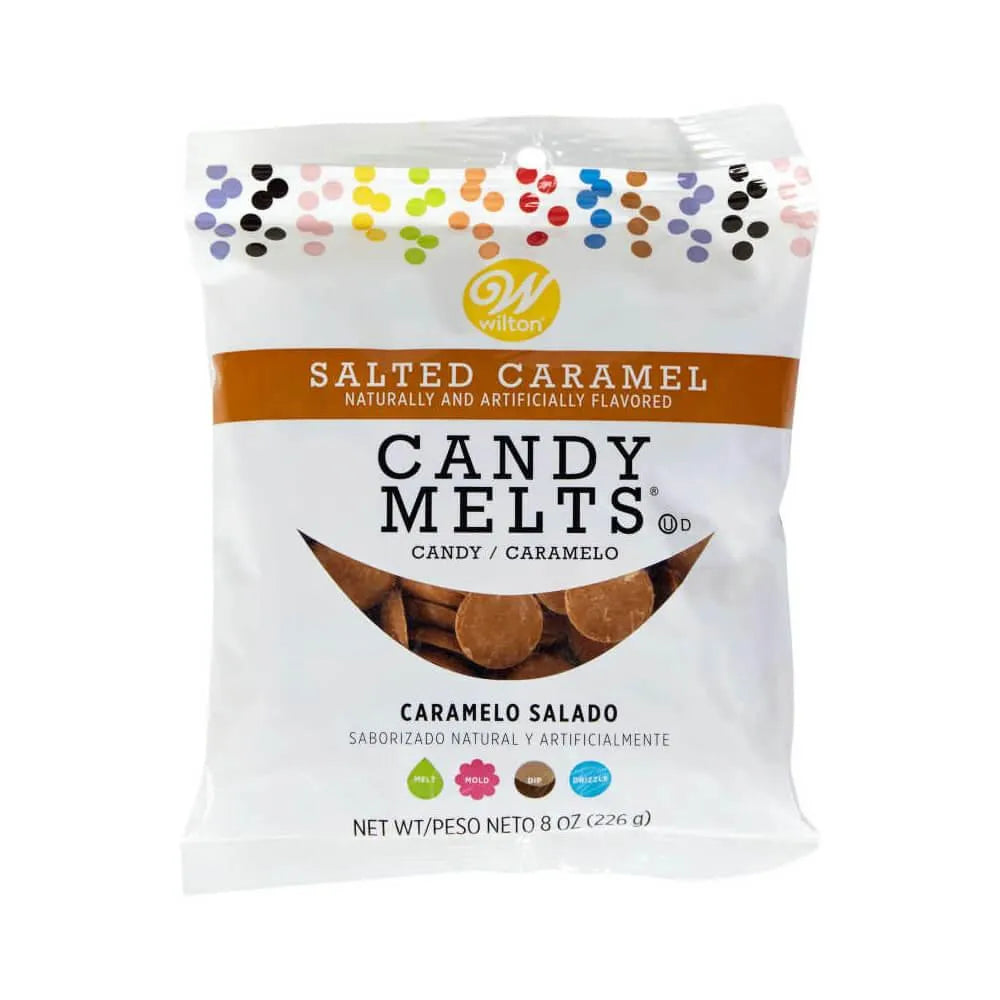 Candy Melts - Salted Caramel: 8-Ounce Bag