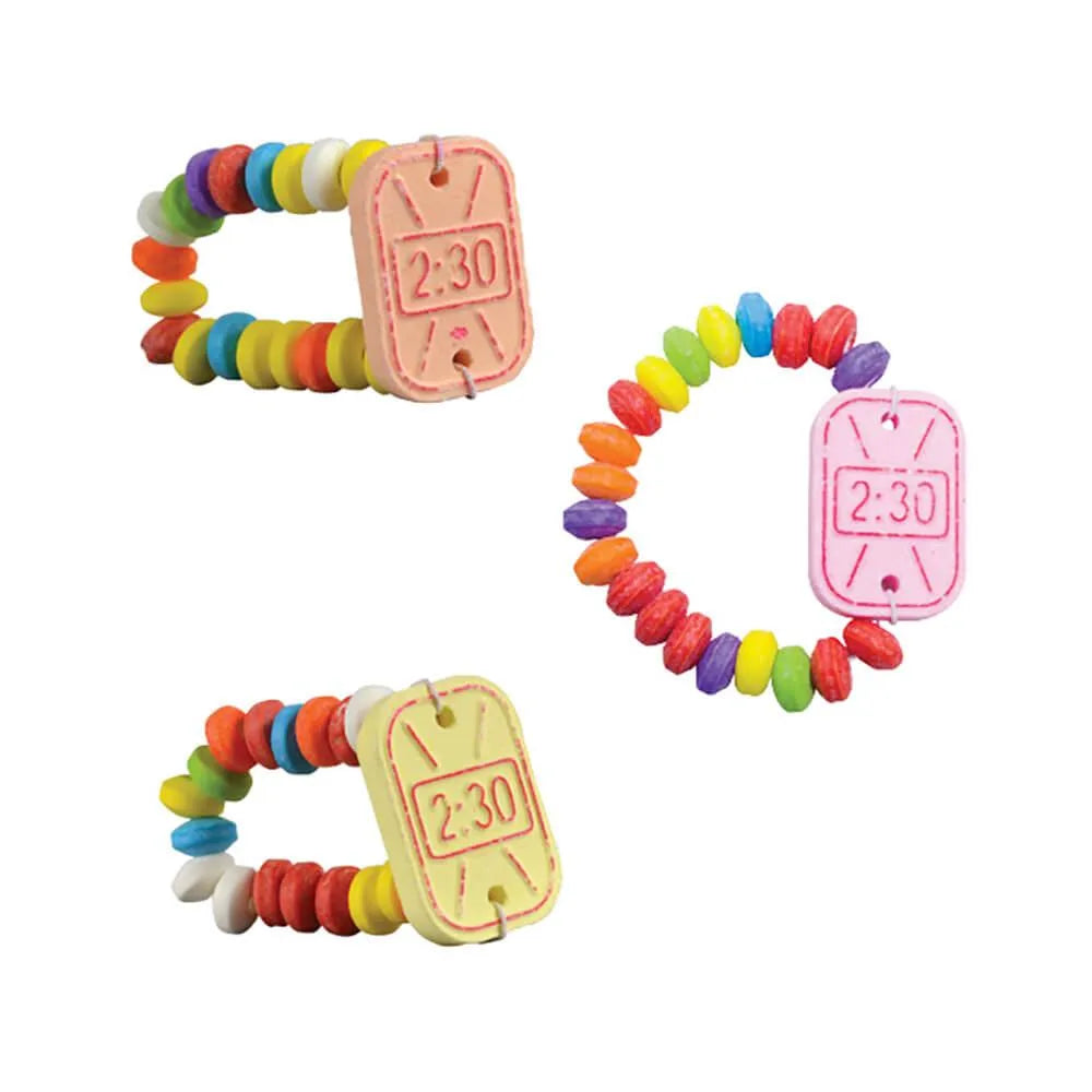 Candy Wrist Watches: 100-Piece Bag