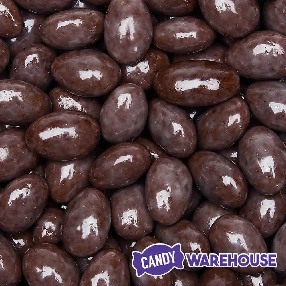 Cappuccino Chocolate Covered Almonds Candy: 2LB Bag