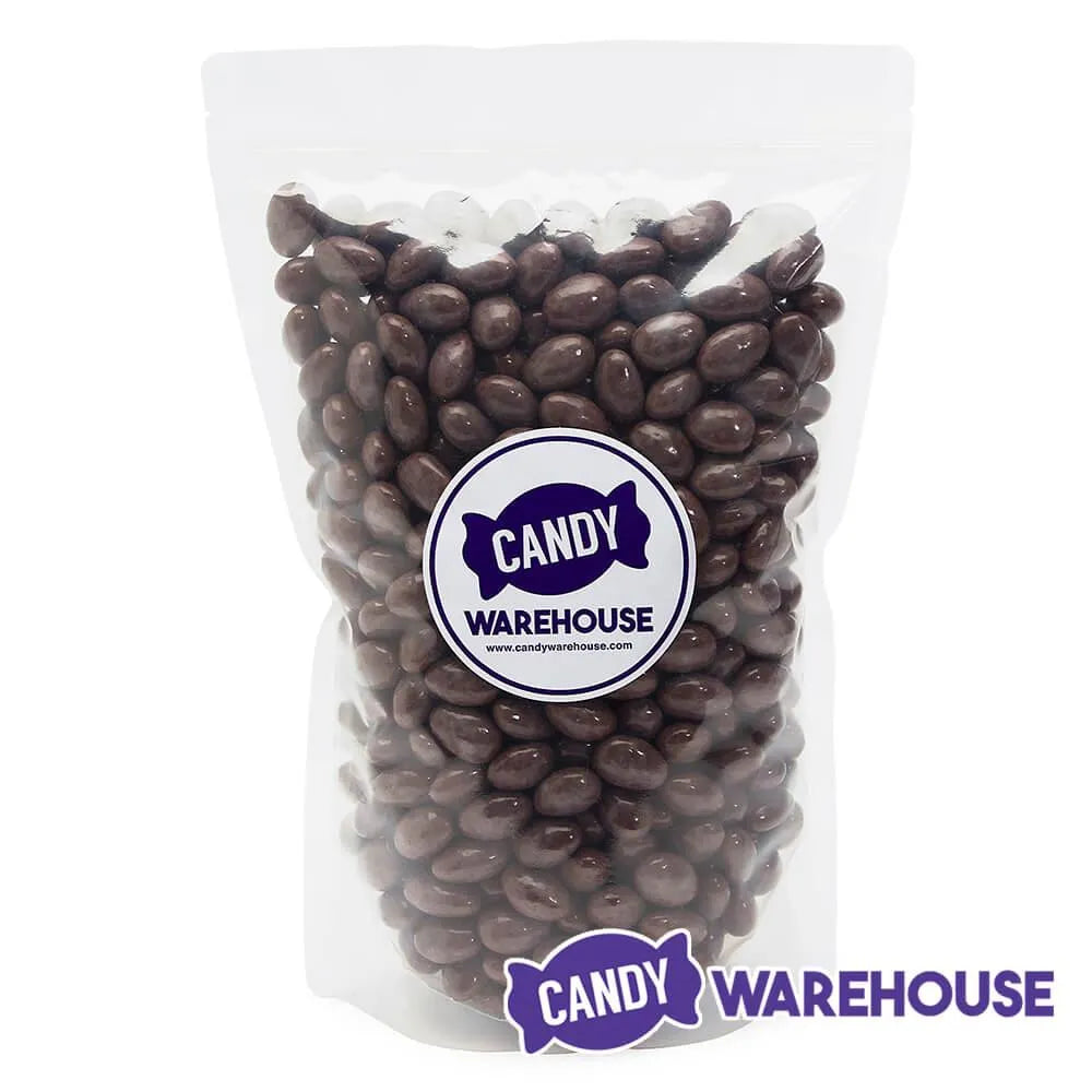 Cappuccino Chocolate Covered Almonds Candy: 2LB Bag