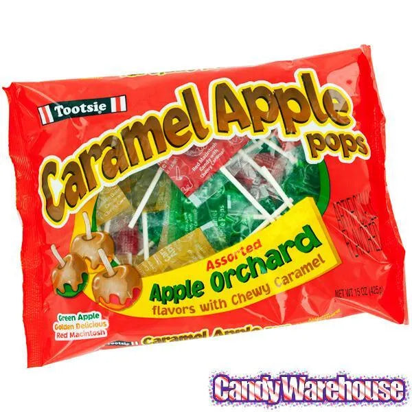 Caramel Apple Pops - Orchard Assortment: 24-Piece Bag