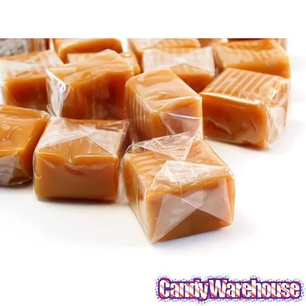 Caramel Squares Candy: 5LB Box