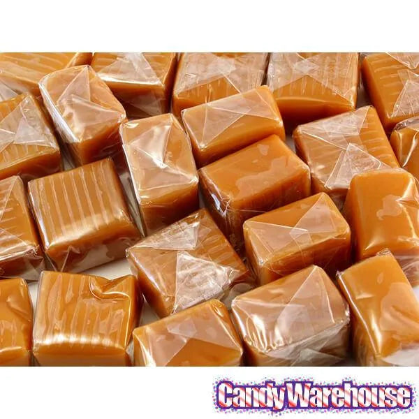 Caramel Squares Candy: 5LB Box