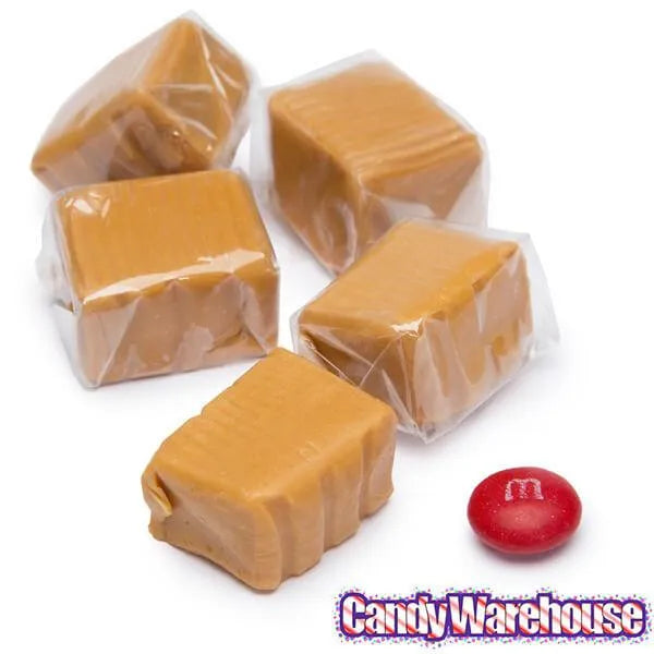 Caramel Squares Candy: 5LB Box