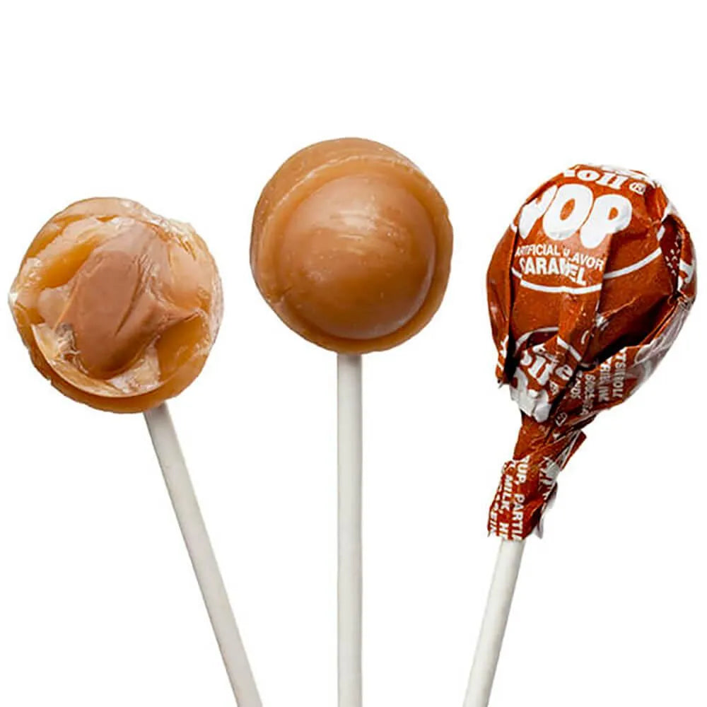 Caramel Tootsie Pops: 20-Piece Bag