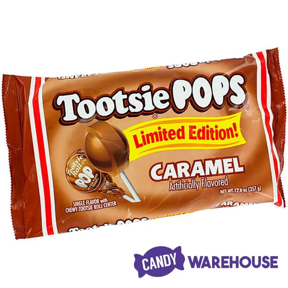 Caramel Tootsie Pops: 20-Piece Bag