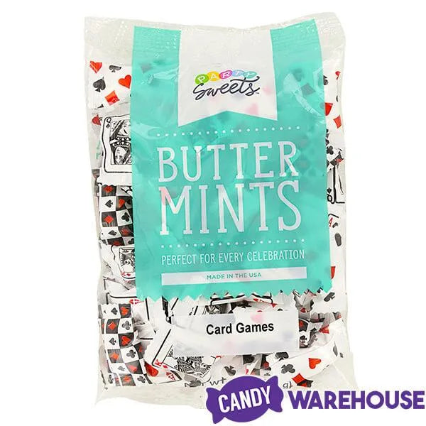 Card Games Wrapped Butter Mint Creams: 300-Piece Case