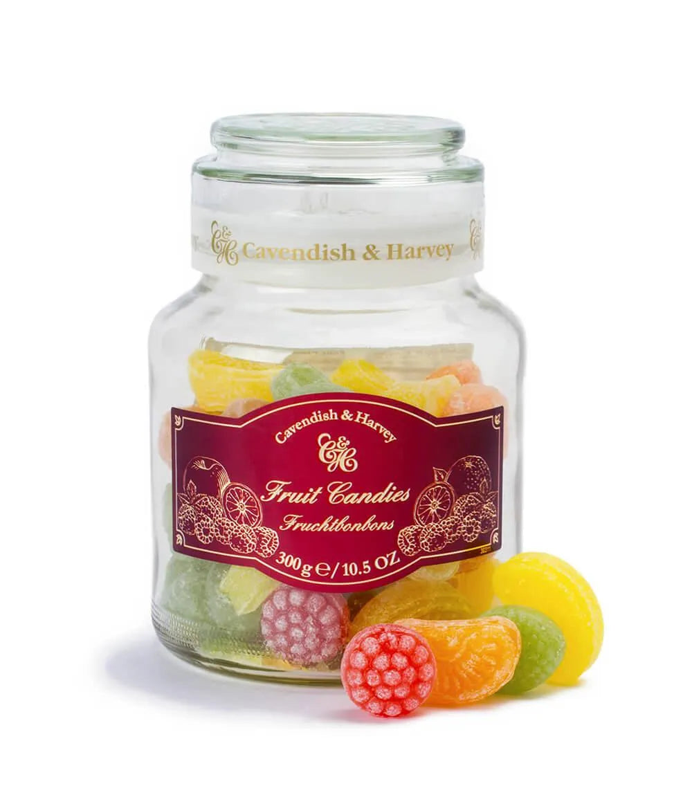 Cavendish and Harvey Fruit Hard Candy: 10.5-Ounce Jar