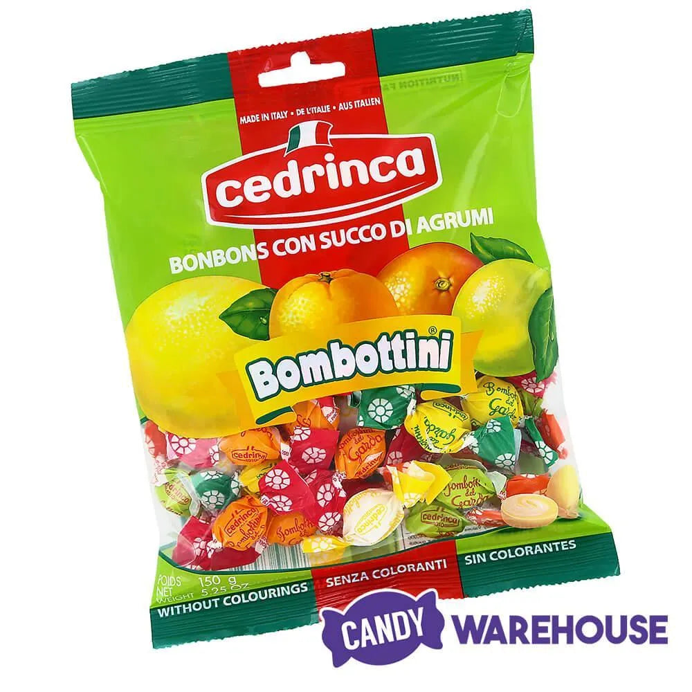 Cedrinca Bombottini Fruit Flavored Hard Candy: 5.25-Ounce Bag