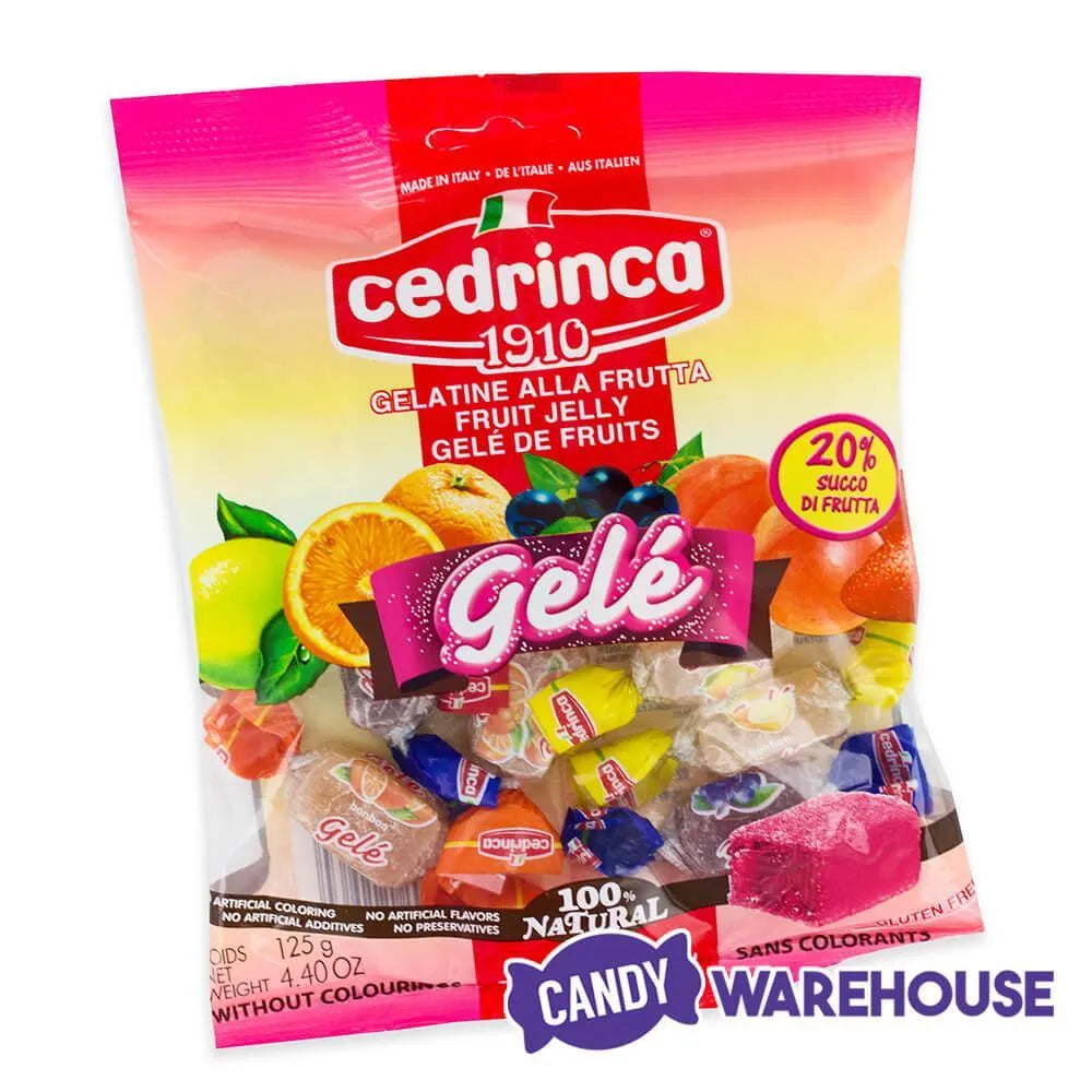 Cedrinca Fruit Gele Candy: 4.4-Ounce Bag