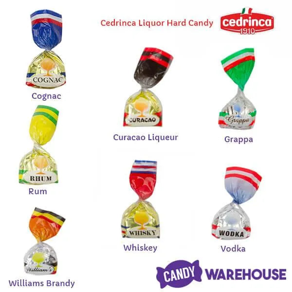 Cedrinca Liquor Hard Candy: 4.4-Ounce Bag