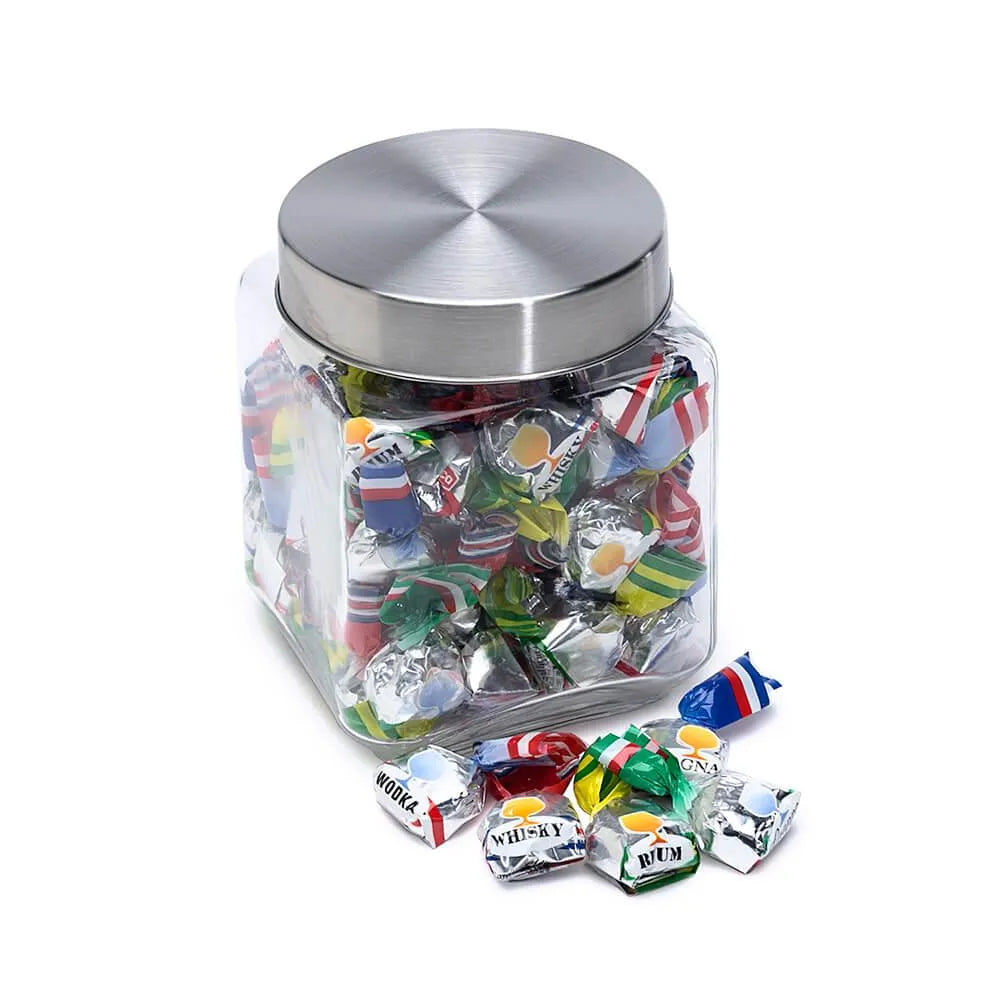 Cedrinca Liquor Hard Candy Gift Jar - Medium