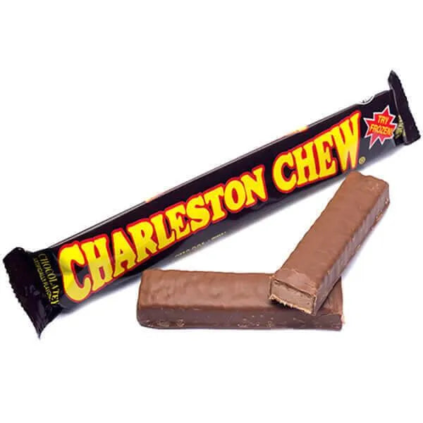 Charleston Chew Candy Bars - Chocolate: 24-Piece Box