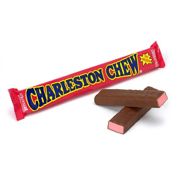 Charleston Chew Candy Bars - Strawberry: 24-Piece Box