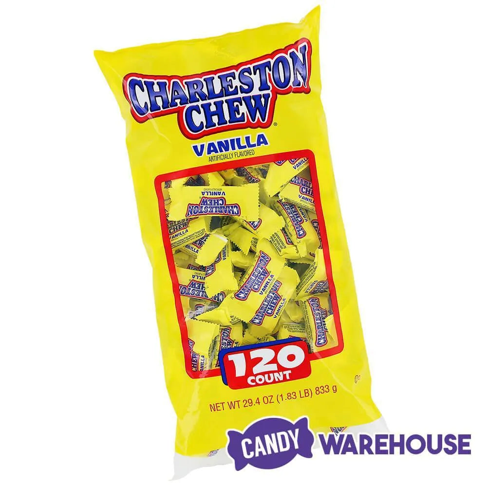 Charleston Chew Mini Size Candy Bars: 120-Piece Bag