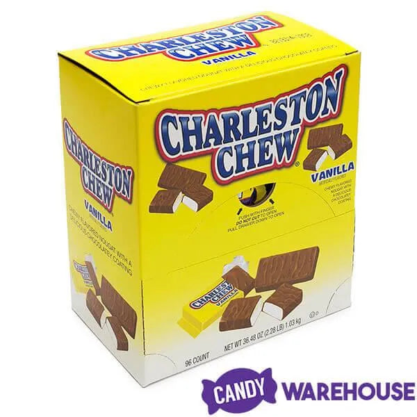 Charleston Chew Snack Size Bars: 96-Piece Box