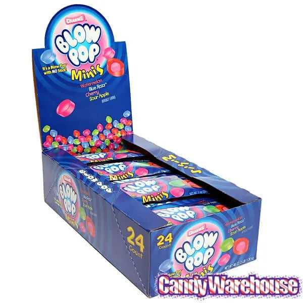 Charms Blow Pop Minis 2-Ounce Packs: 24-Piece Display