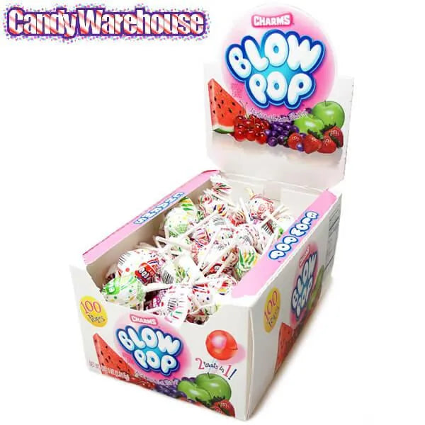 Charms Blow Pops Assortment: 100-Piece Box