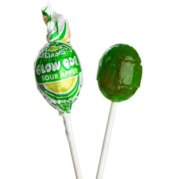 Charms Blow Pops - Sour Apple: 48-Piece Box