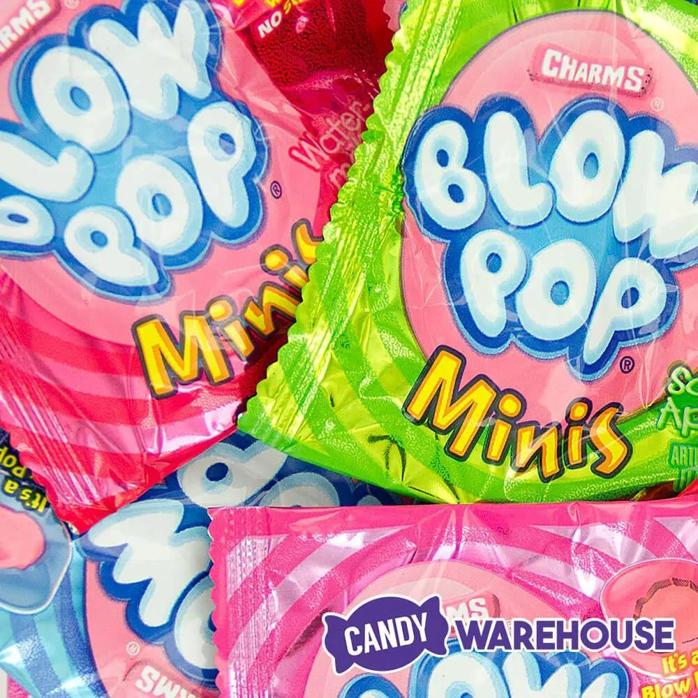 Charms Easter Blow Pop Minis Snack Size Packs: 30-Piece Bag