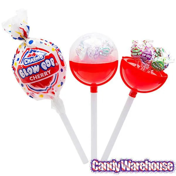 Charms Giant Blow Pops - Classic Flavors: 6-Piece Display