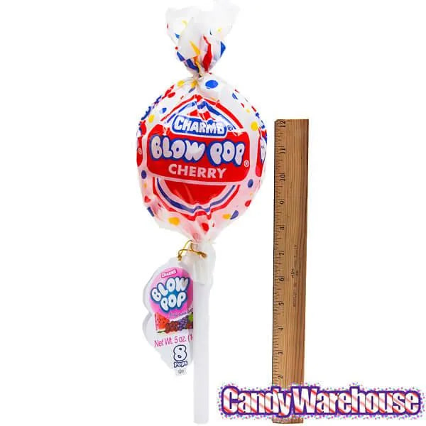 Charms Giant Blow Pops - Classic Flavors: 6-Piece Display