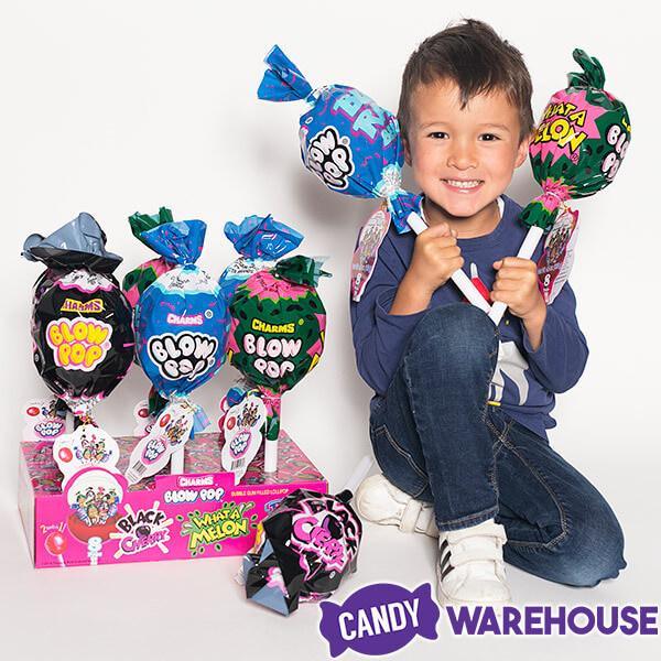 Charms Giant Blow Pops - Fun Flavors: 6-Piece Display