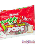 Charms Naughty or Nice Sweet n Sour Pops: 15-Piece Bag