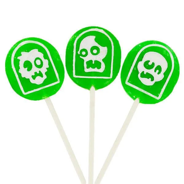 Charms Sour Apple Zombie Pops: 15-Piece Bag