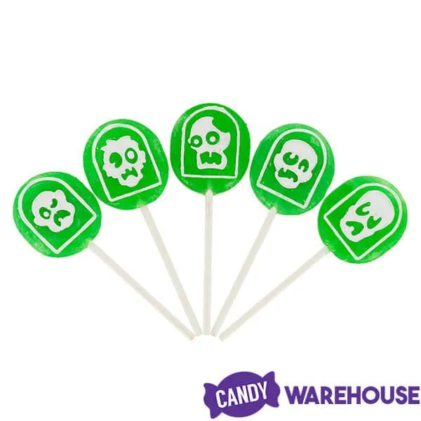 Charms Sour Apple Zombie Pops: 15-Piece Bag