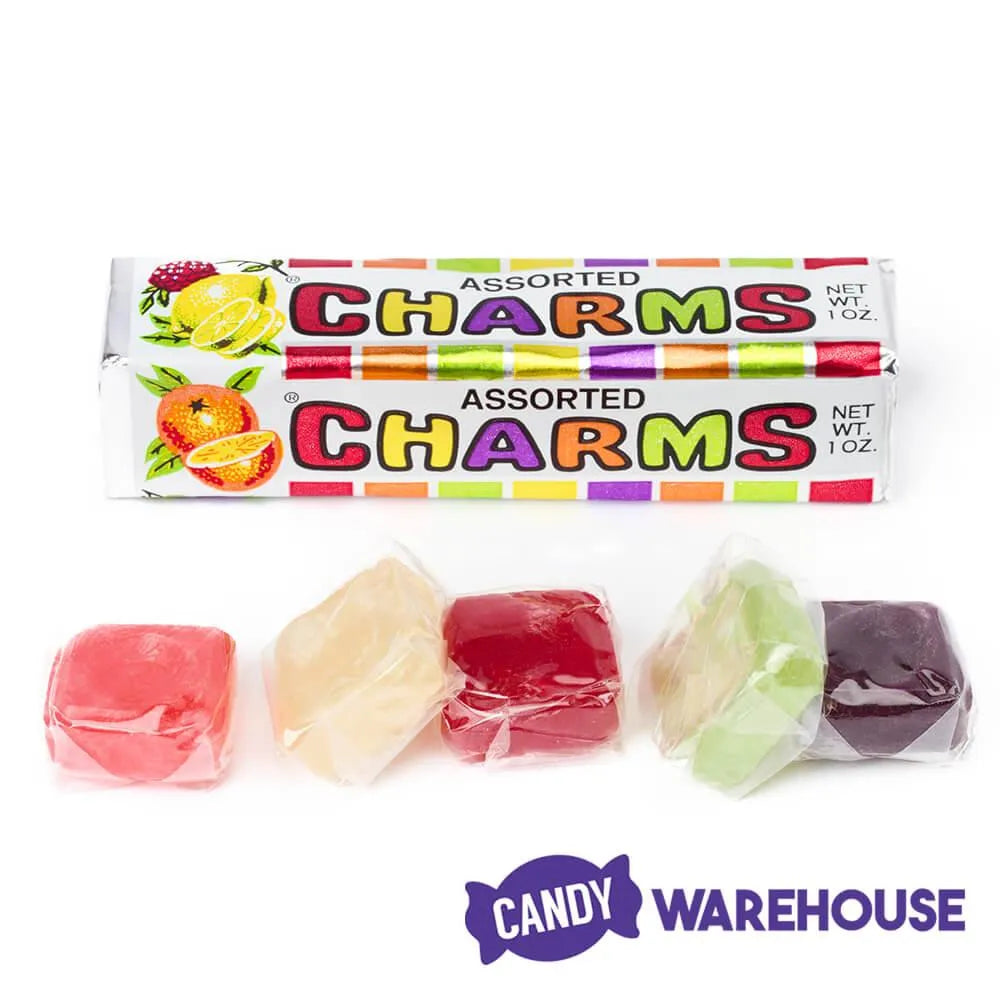 Charms Squares Candy Packs: 20-Piece Box