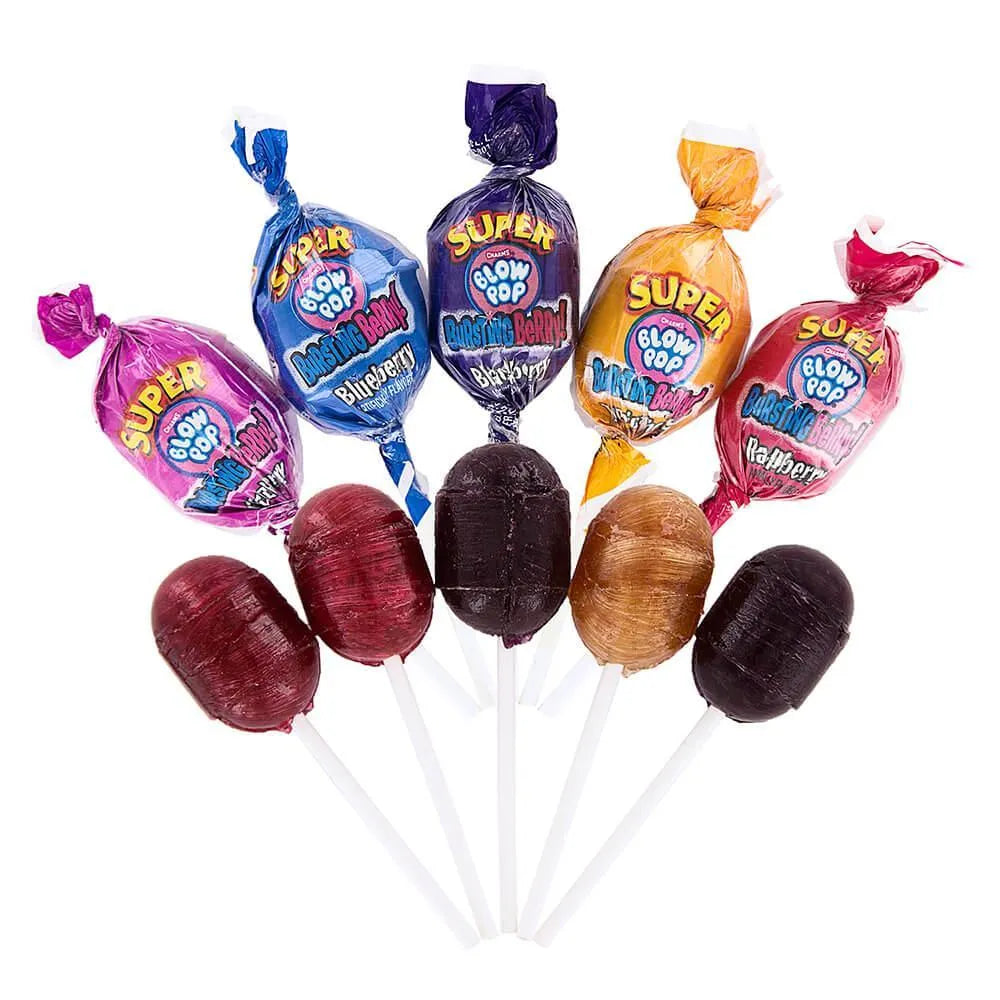 Charms Super Blow Pops - Bursting Berry: 72-Piece Set