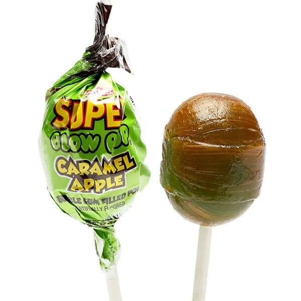 Charms Super Blow Pops - Caramel Apple: 48-Piece Box