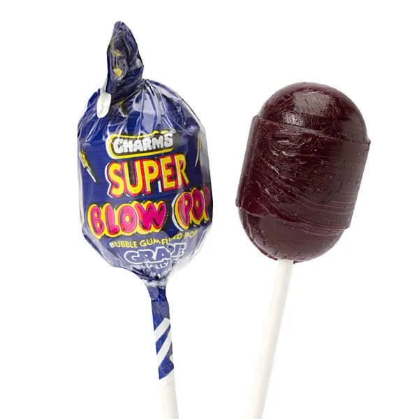 Charms Super Blow Pops - Grape: 72-Piece Set