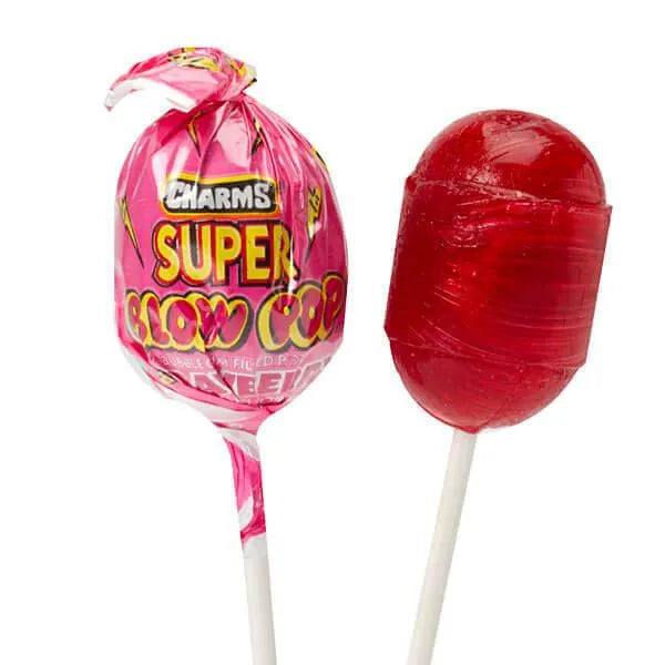 Charms Super Blow Pops - Strawberry: 72-Piece Set