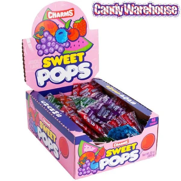 Charms Sweet Pops: 48-Piece Box