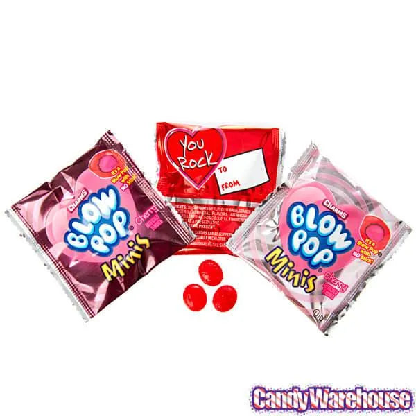 Charms Valentine Blow Pop Minis Snack Size Packs: 30-Piece Bag