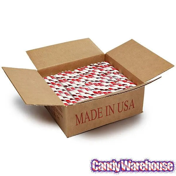 Cherry Cola Hard Candy Sticks: 100-Piece Box