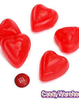 Cherry Juju Candy Hearts: 5LB Bag