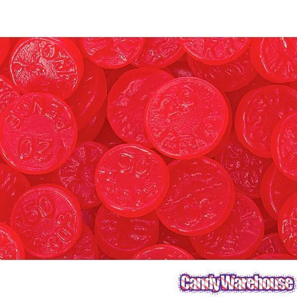 Cherry Juju Coins Candy: 7.5LB Bag