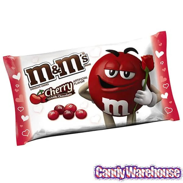 Cherry M&M's Candy: 9.9-Ounce Bag